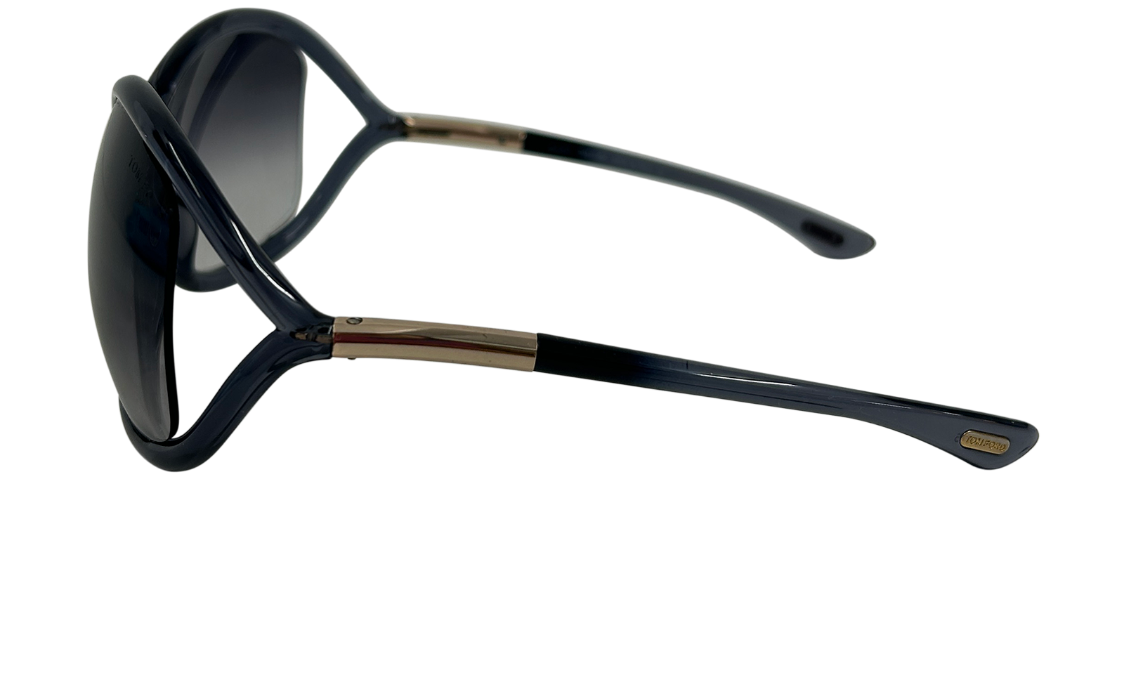 Tom Ford Gafas de Sol, 110&euro;, Azul/Gris, Tafetán - Acetato, Vista inferior
